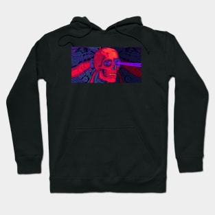 Wired Skull Cyberpunk Hoodie